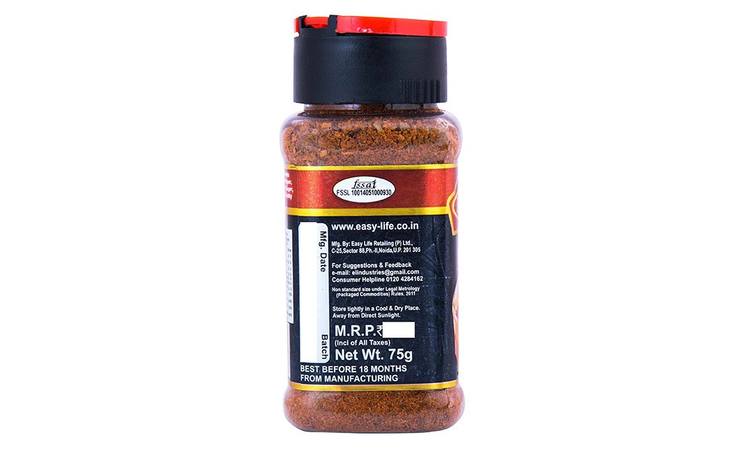 Easy Life Peri Peri Seasoning    Bottle  75 grams